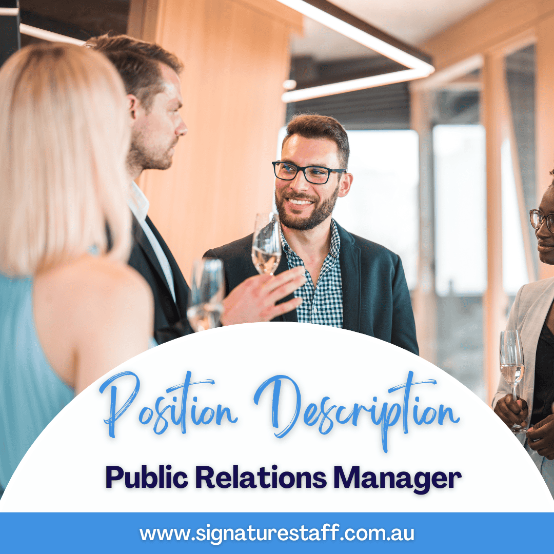 public relations manager