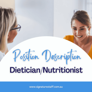 dietician/nutrition position description