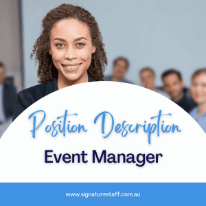 event manager position description