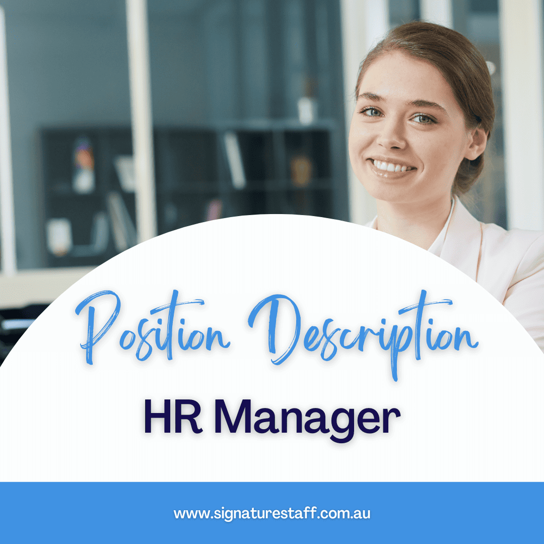 hr manager position description