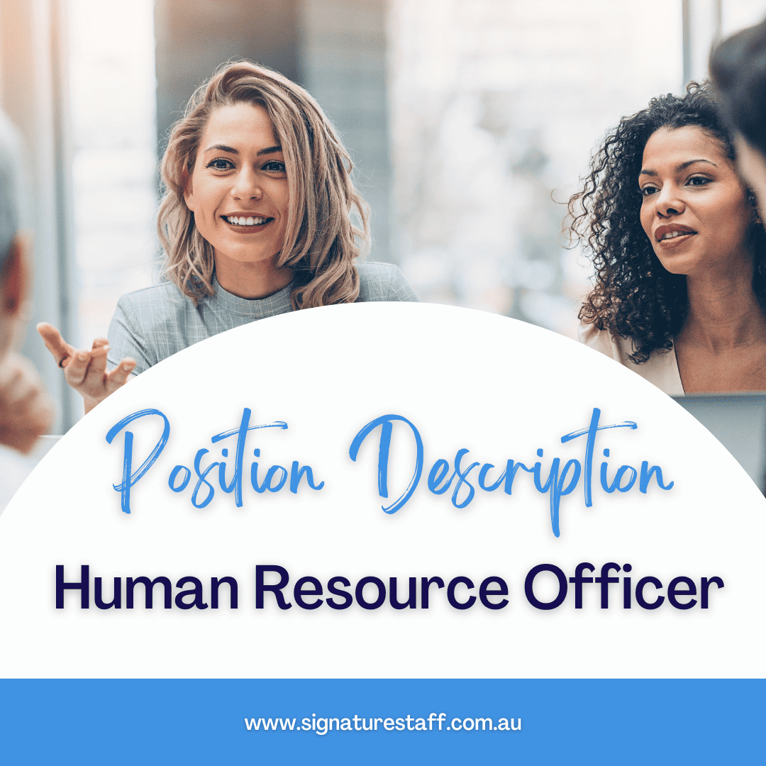 human resources officer position description