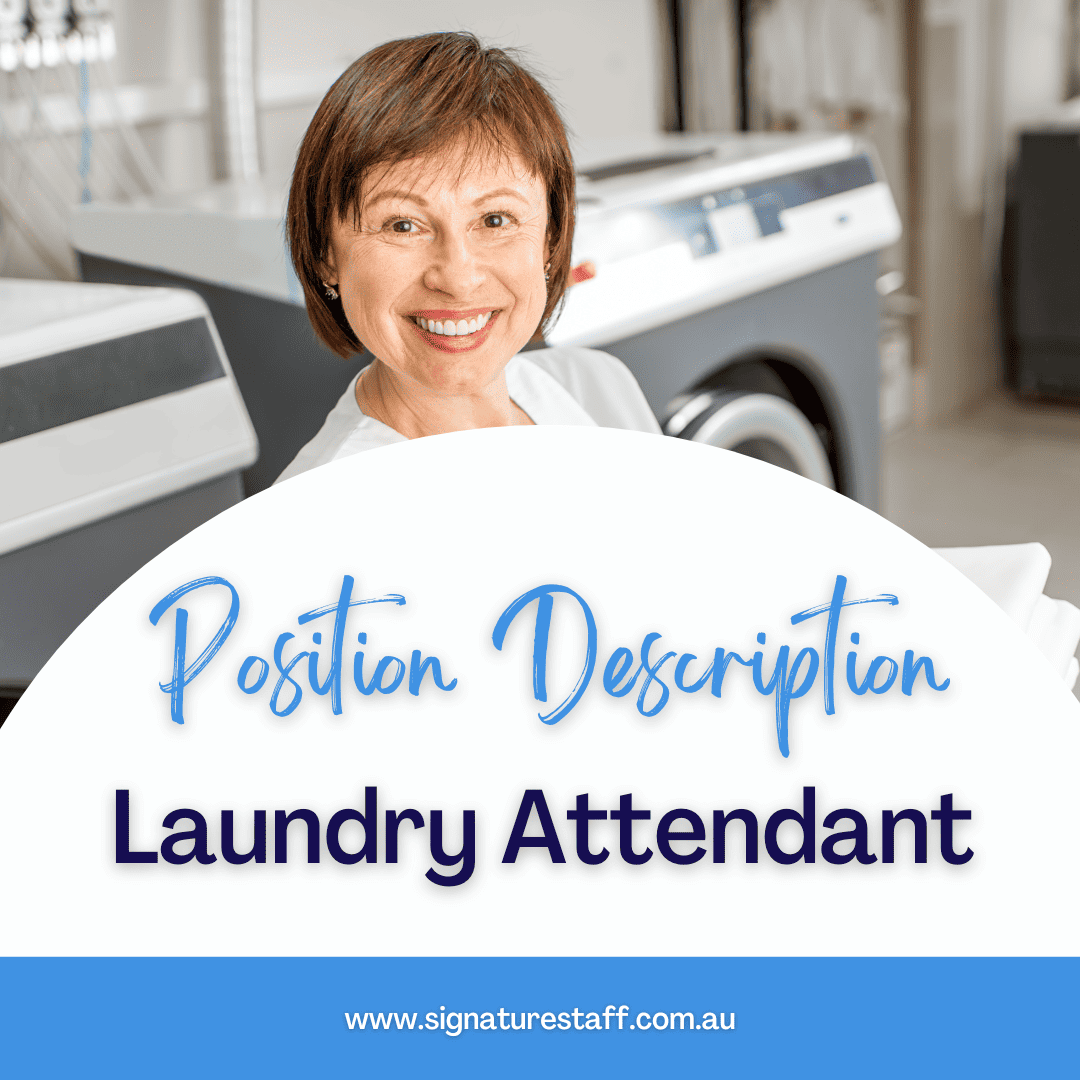 laundry attendant position description