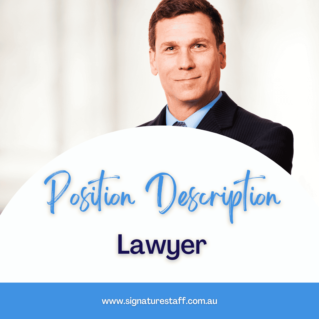 lawyer position description