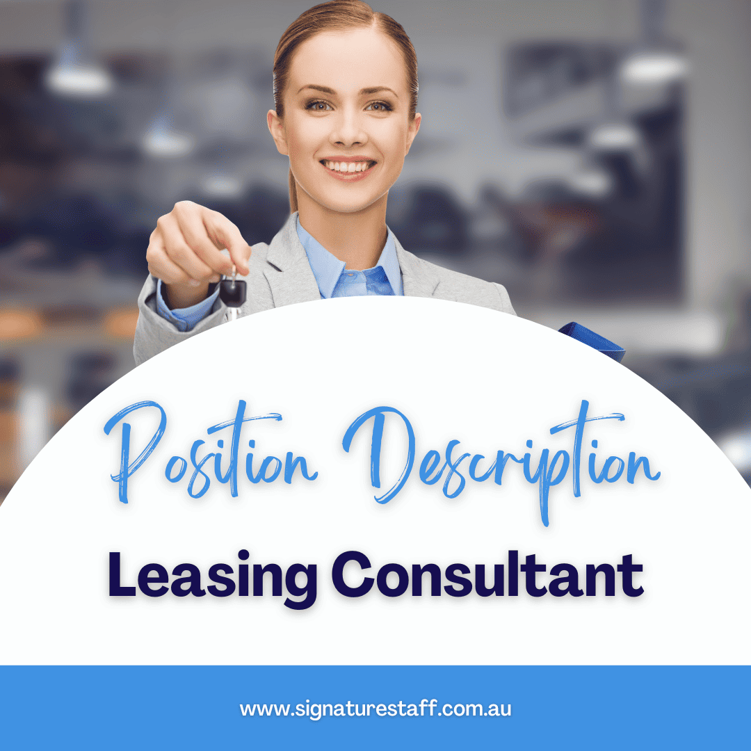 leasing consultant