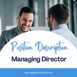 managing director position description