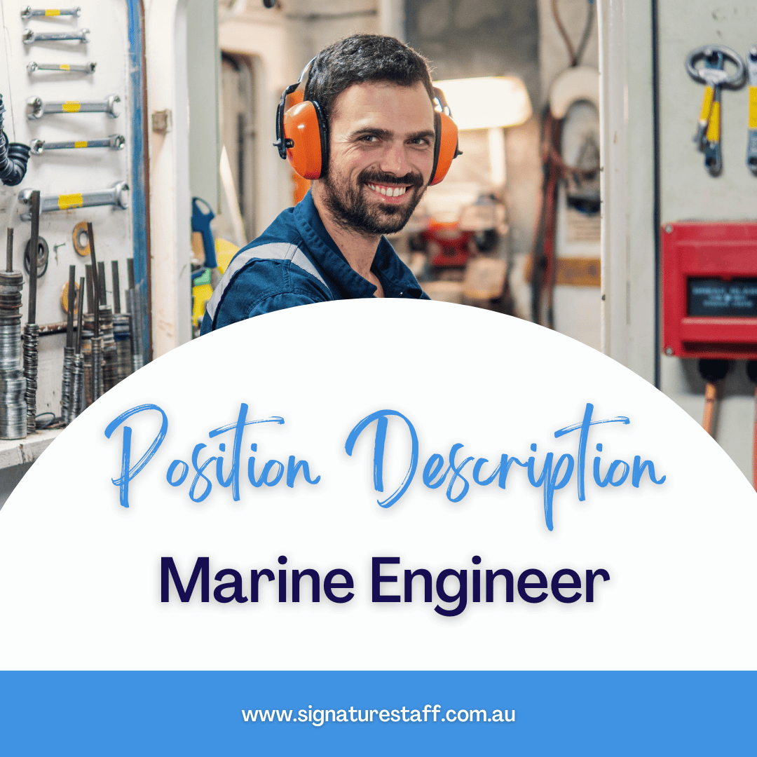 marine engineer position description