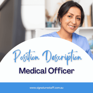 medical officer position description