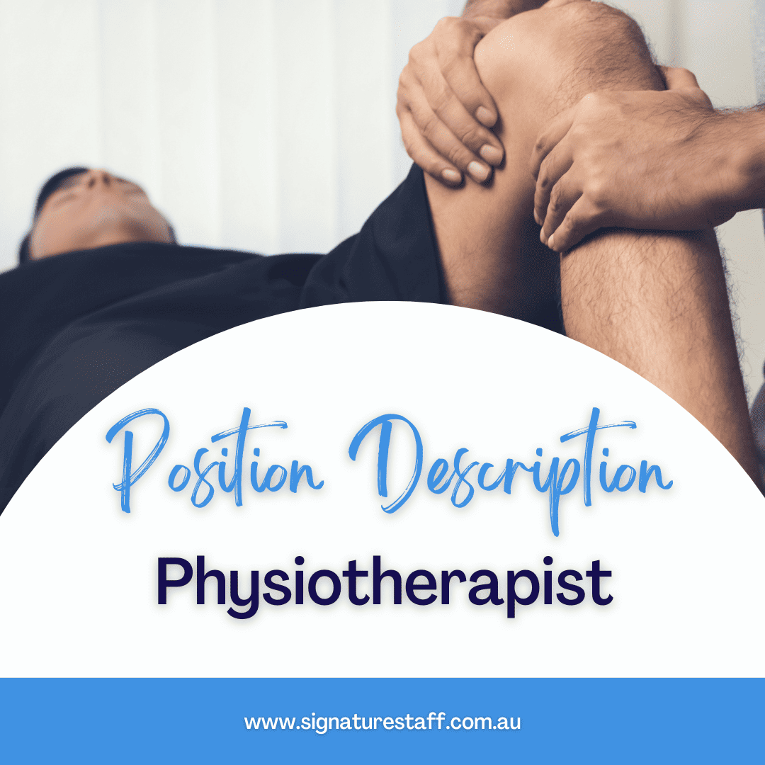 physiotherapist position description