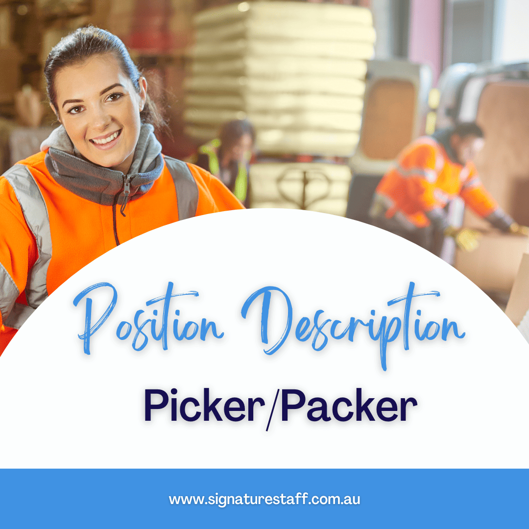 picker/packer position description