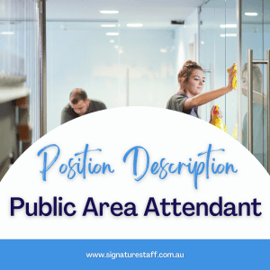 public area attendant position description