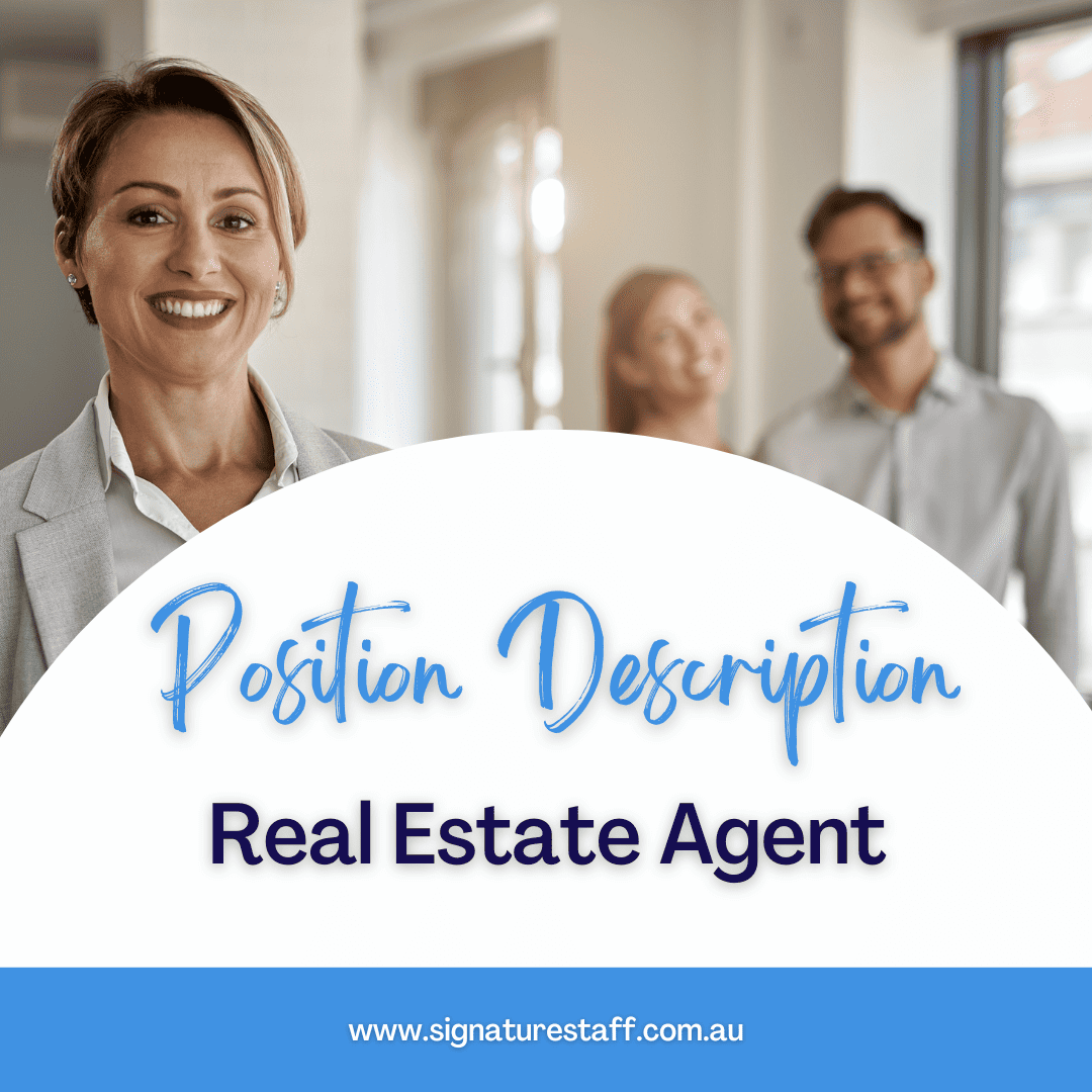 real estate agent position description