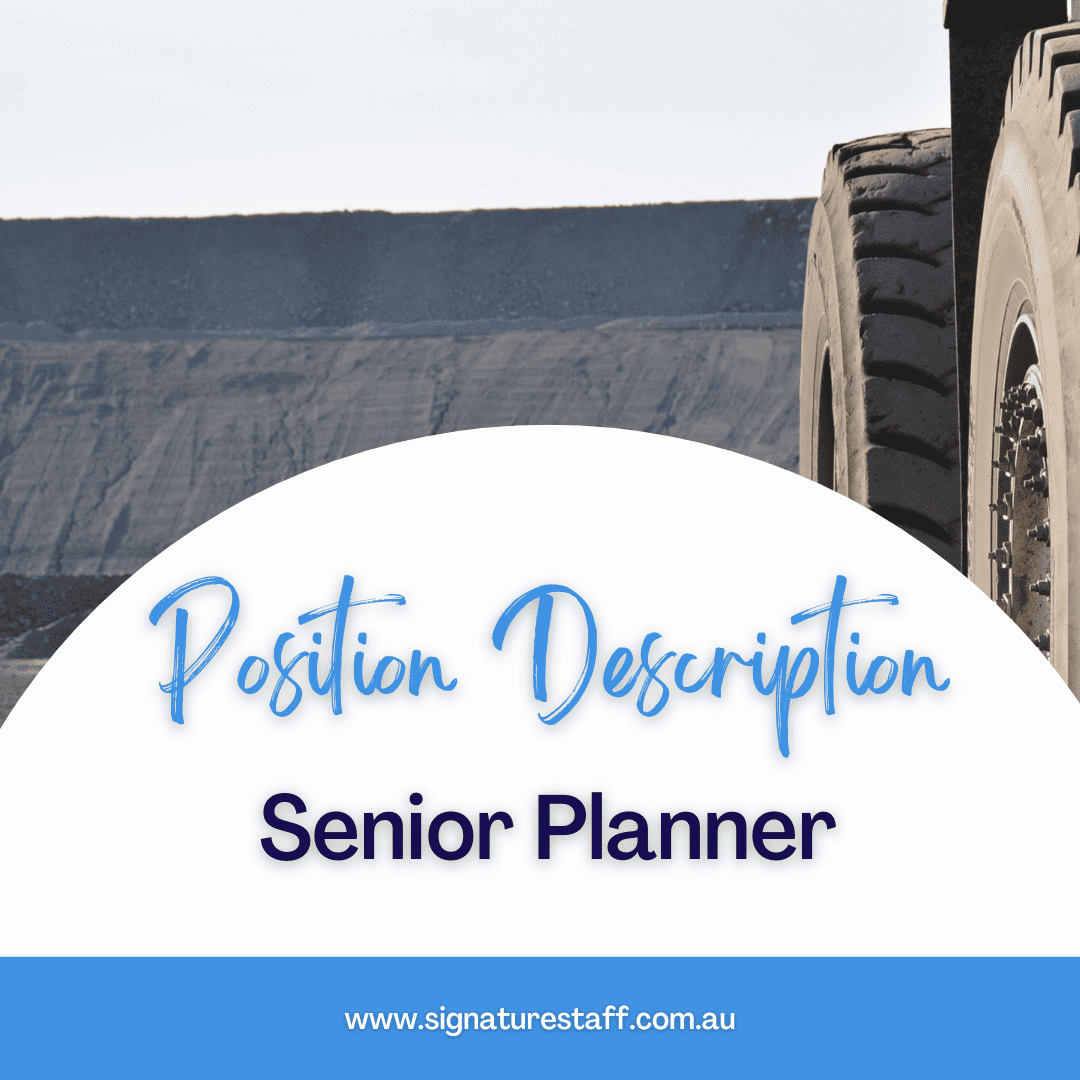 senior planner position description