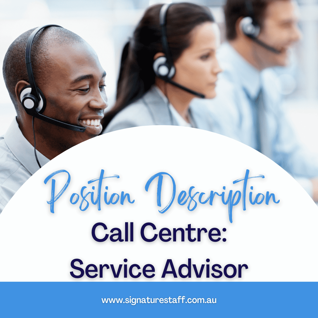 call centre service advisor