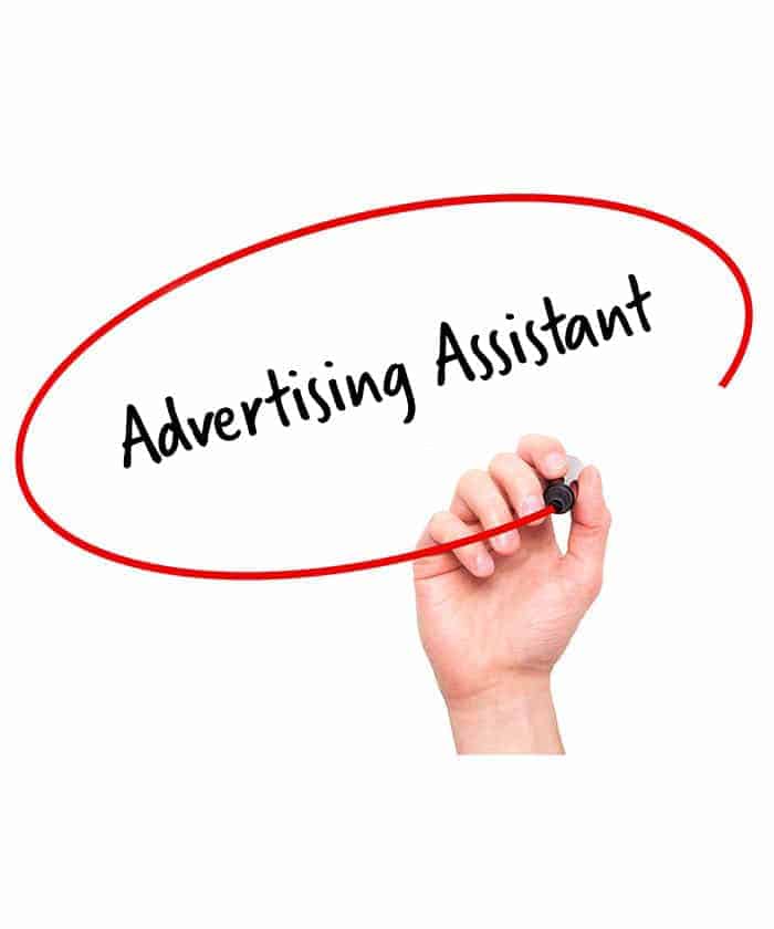Advertising Assistant Job Description